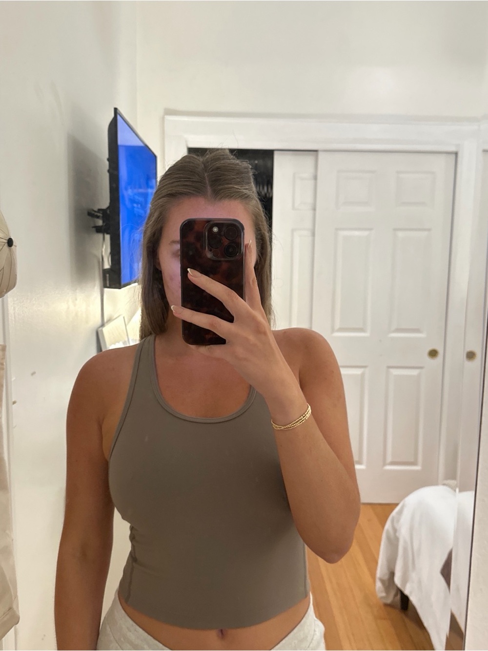 Sleek Racerback Tank Top